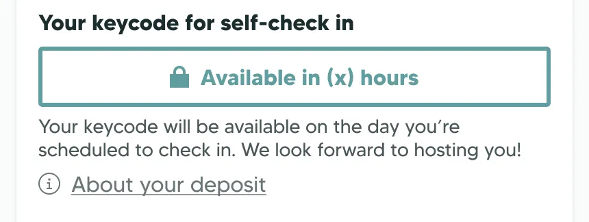 keycode not yet available